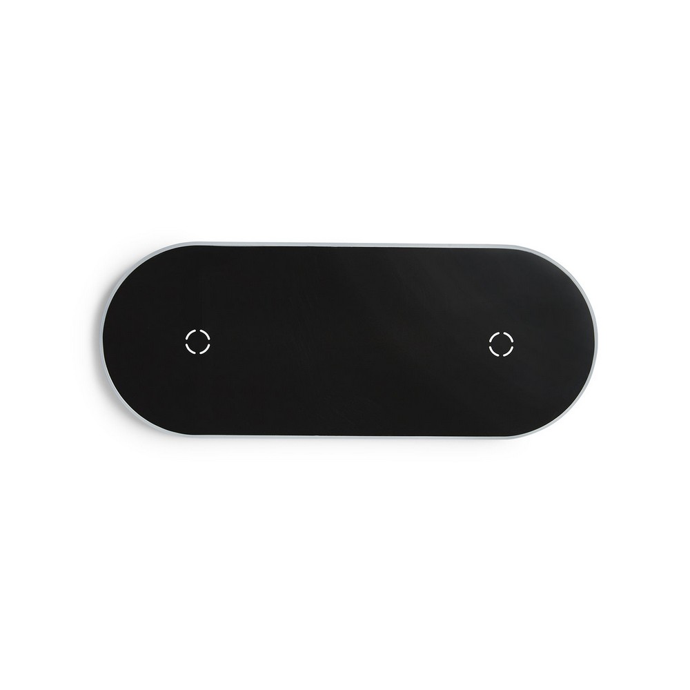 Prime Line Light-Up-Your-Logo Duo Wireless Charging Pads
