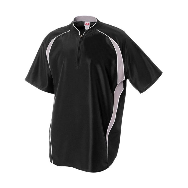 A-4 Youth Quarter-Zip Batting Jacket