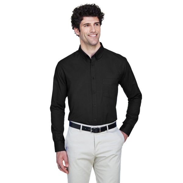 CORE365 Men's Operate Long-Sleeve Twill Shirt