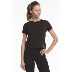 US BLANKS Ladies' Short Sleeve Crop T-Shirt