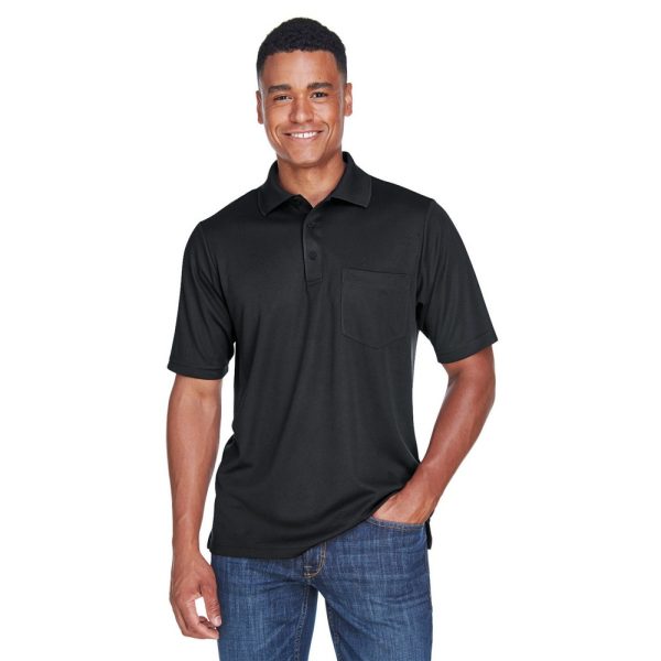 CORE365 Men's Origin Performance Piqué Polo with Pocket