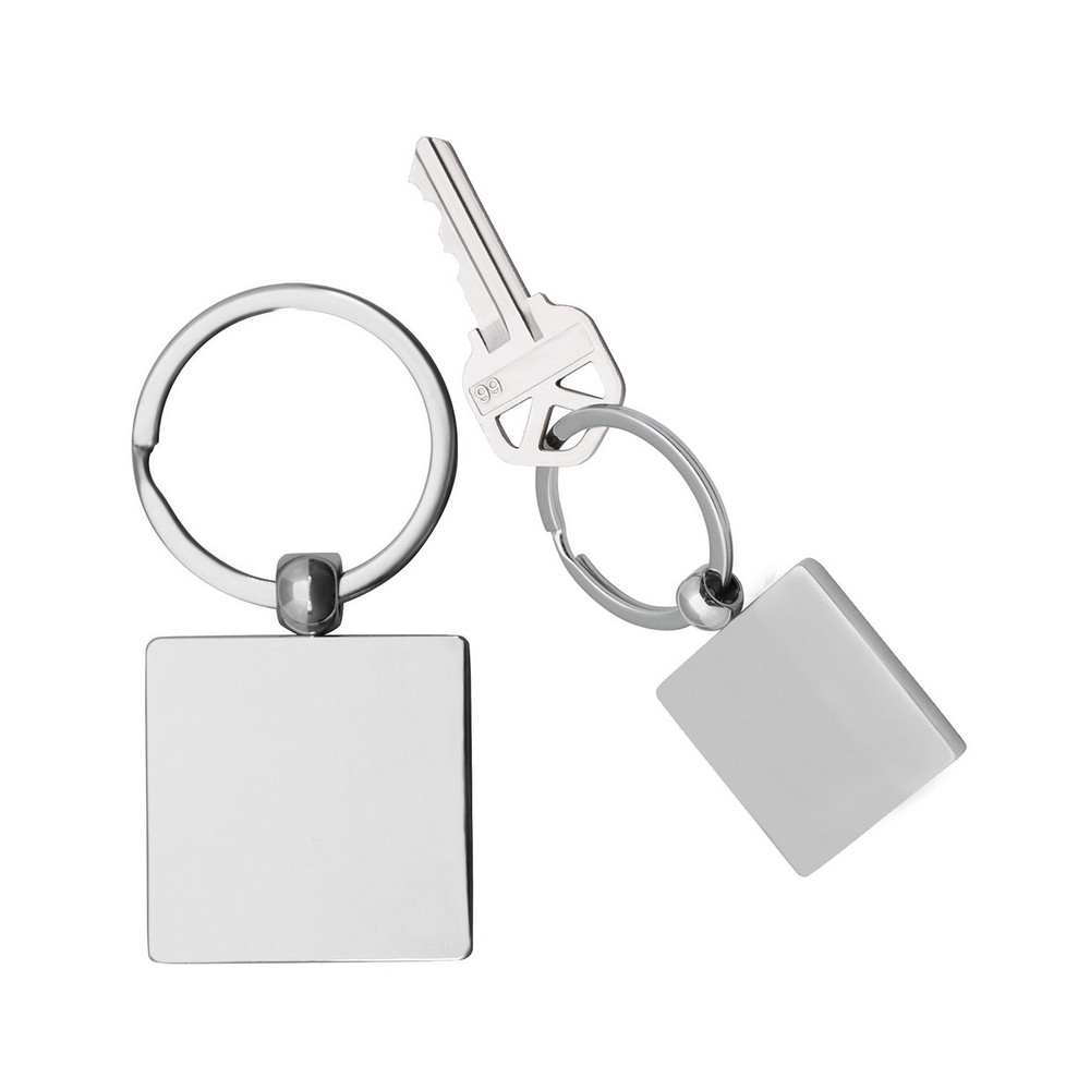 Prime Line Square Metal Key Chain