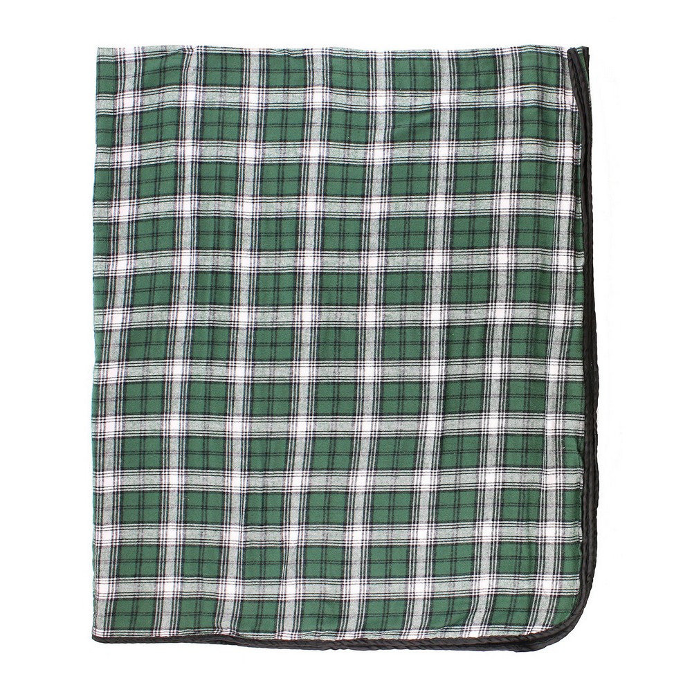 Green/ Whte Pld Blank