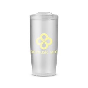 Prime Line 22oz Frosted Double Wall Tumbler