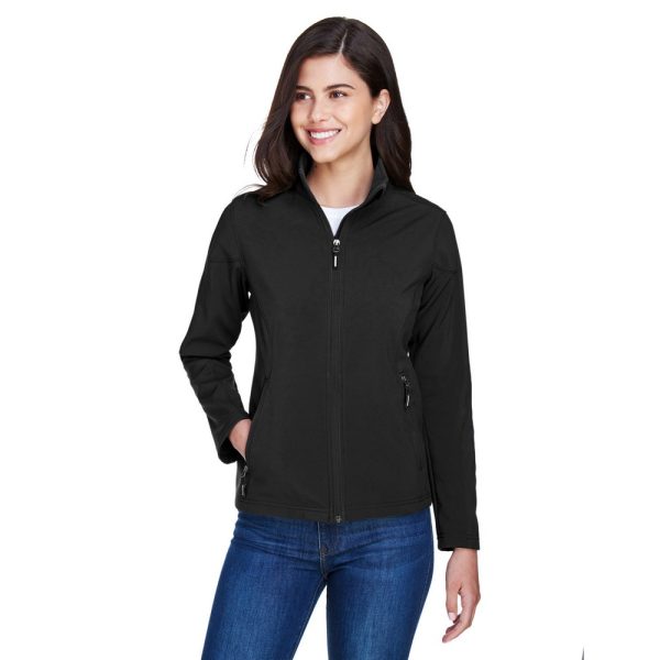 CORE365 Ladies' Cruise Two-Layer Fleece Bonded Soft Shell Jacket