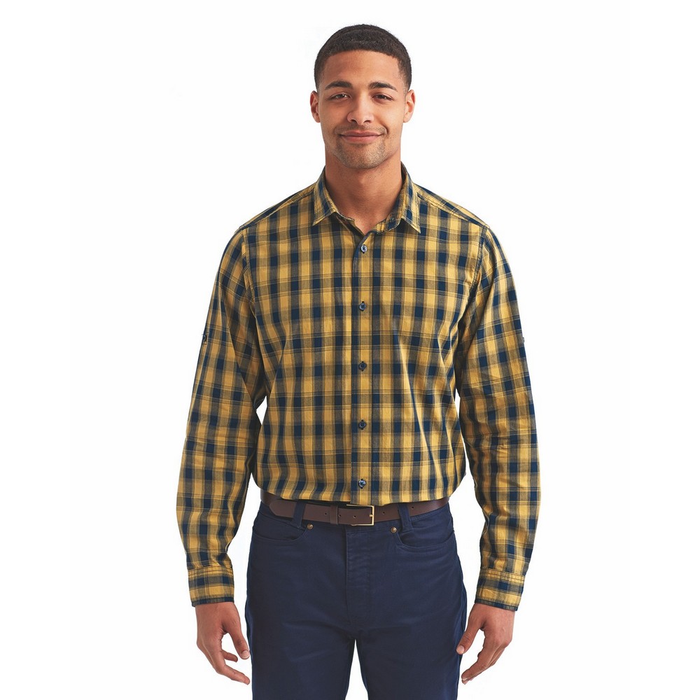 Camel/ Navy Blank