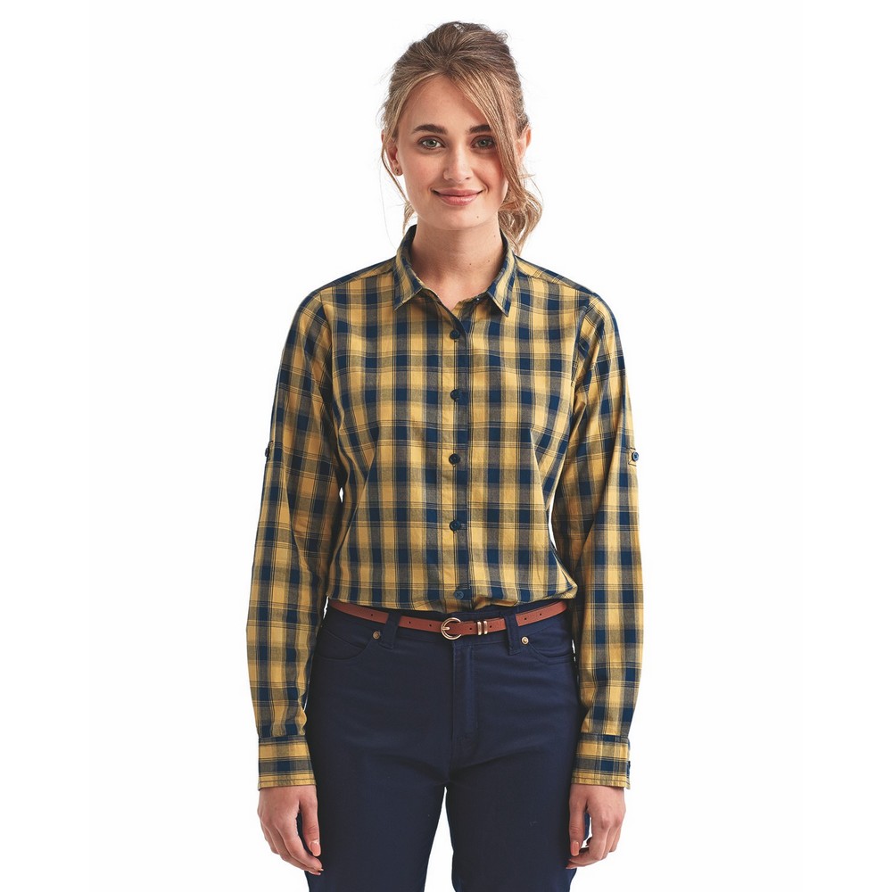 Camel/ Navy Blank
