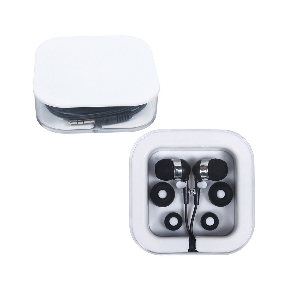 Prime Line Earbuds In Square Case