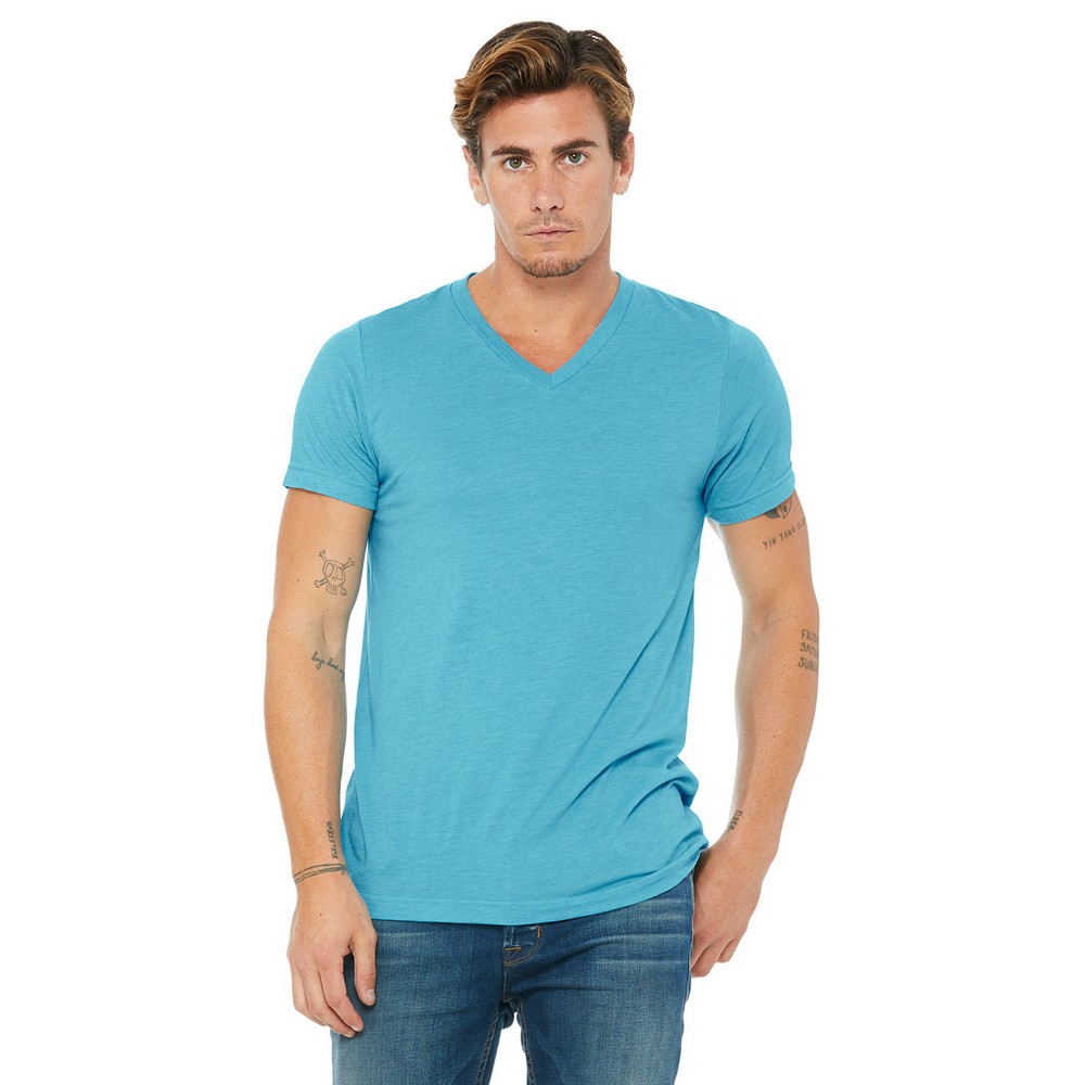 Aqua Triblend Blank
