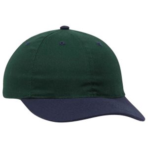 OTTO Brushed Cotton Twill 6 Panel Low Profile Baseball Cap