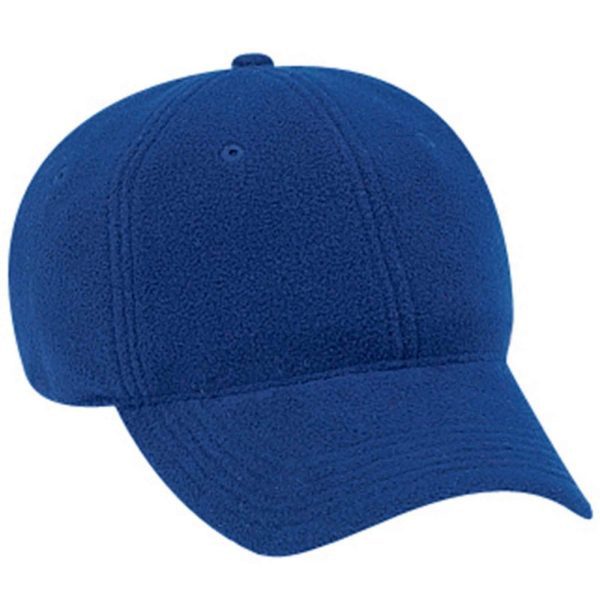 OTTO Polyester Micro Fleece 6 Panel Low Profile Baseball Cap