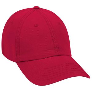 OTTO Garment Washed Superior Cotton Twill 6 Panel Low Profile Dad Hat