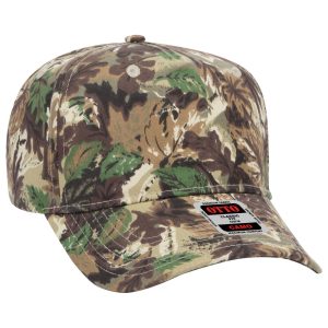 OTTO Cotton Blend Twill 5 Panel Mid Profile Baseball Cap