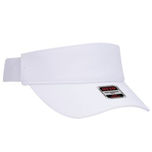OTTO UPF 50+ Cool Comfort Performance Stretchable Knit Perforated Back 6 Panel Low Profile Sun Visor