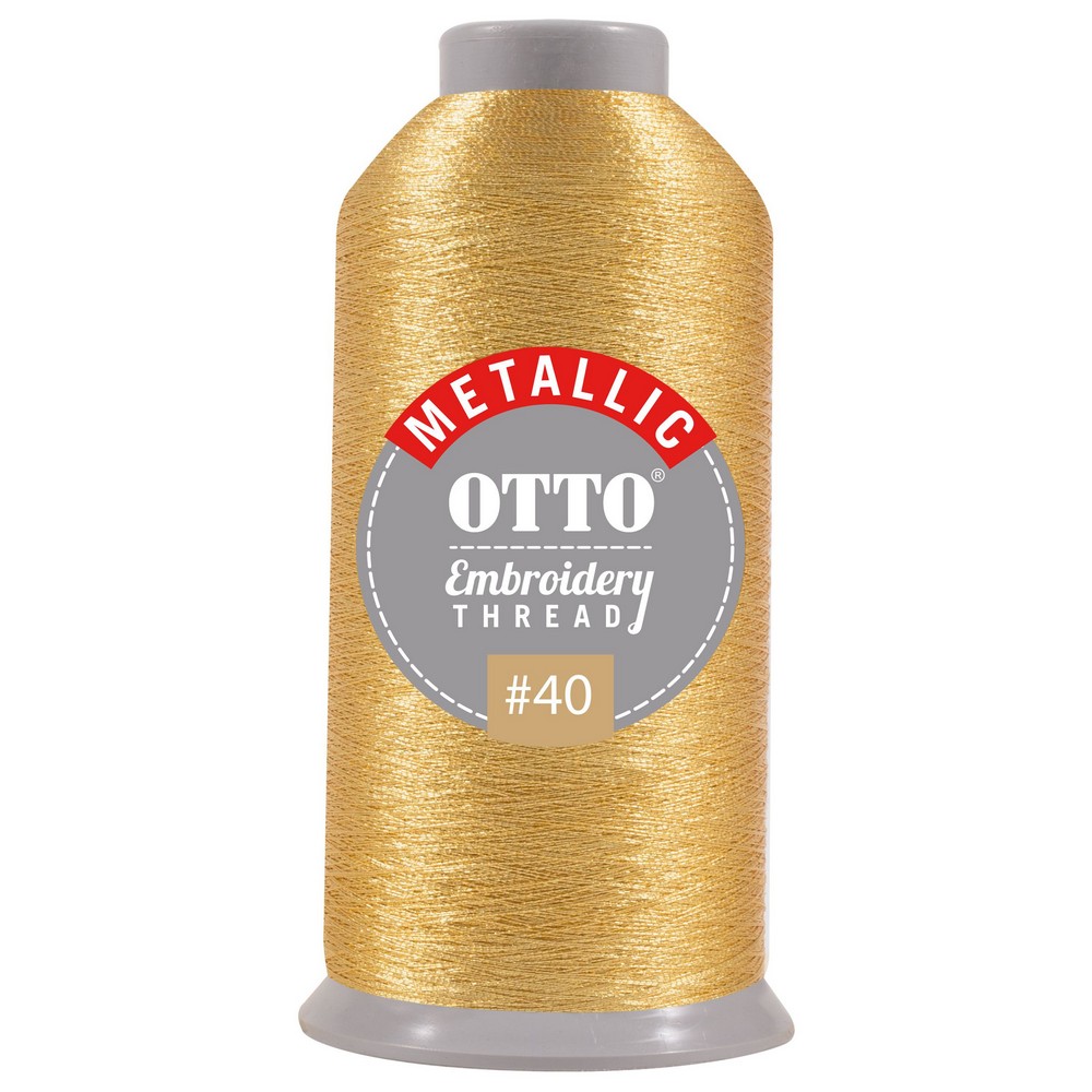 OTTO Embroidery Metallic Thread #40