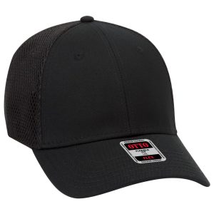 OTTO FLEX Cotton Twill w/ Stretchable Polyester Air Mesh Back 6 Panel Low Profile Baseball Cap