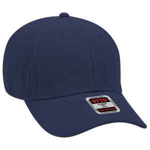 OTTO Cotton Pique Knit 6 Panel Low Profile Baseball Cap