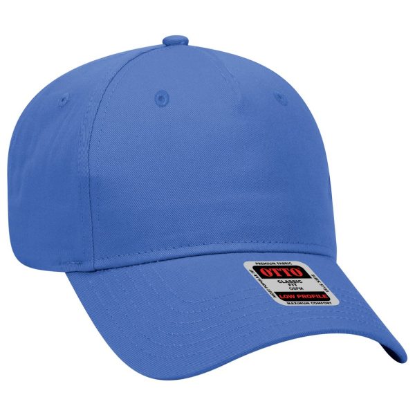 OTTO Cotton Twill 5 Panel Low Profile Baseball Cap