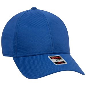 OTTO 6 Panel Low Profile UPF 50+ Cool Comfort Performance Stretchable Diamond Knit Cap