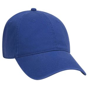 OTTO 6 Panel Low Profile Garment Washed Superior Cotton Twill Baseball Cap