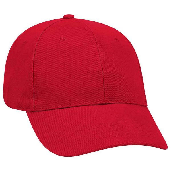 OTTO Brushed Promo Bull Denim 6 Panel Low Profile Baseball Cap