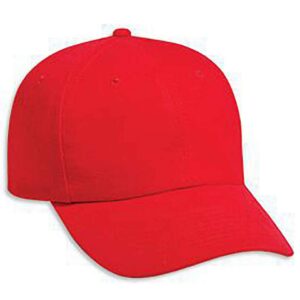 OTTO Brushed Bull Denim 6 Panel Low Profile Baseball Cap