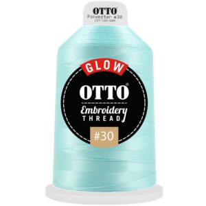OTTO Embroidery Glow in the Dark Thread #30