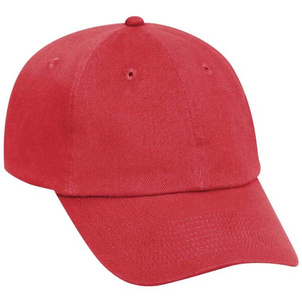 OTTO Brushed Promo Bull Denim 6 Panel Low Profile Baseball Cap