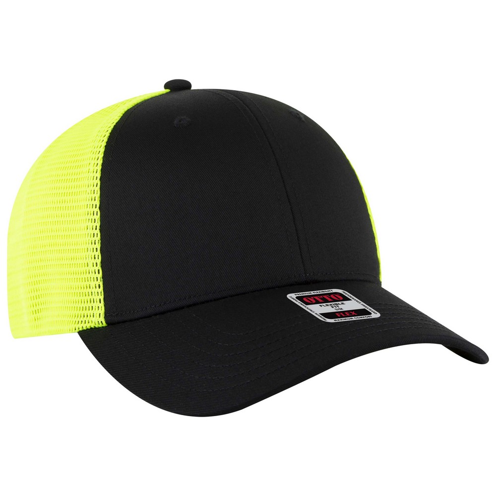 Right Quater Front - Blk/Blk/N.Ylw