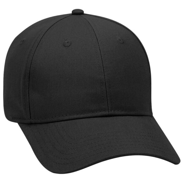 OTTO Brushed Cotton Blend Twill 6 Panel Low Profile Baseball Cap