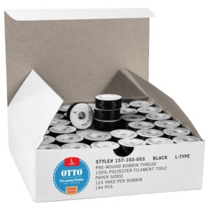 OTTO Embroidery Pre-Wound Bobbin Thread