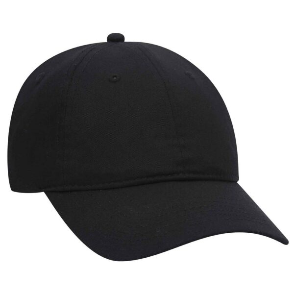 OTTO Brushed Cotton Blend Twill 6 Panel Low Profile Baseball Cap