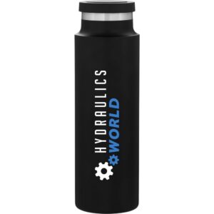 25oz h2go Legion - powder (Matte Black)
