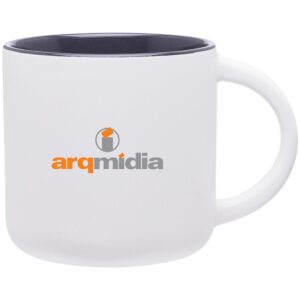 14 oz Minolo (Matte White & Storm Gray)