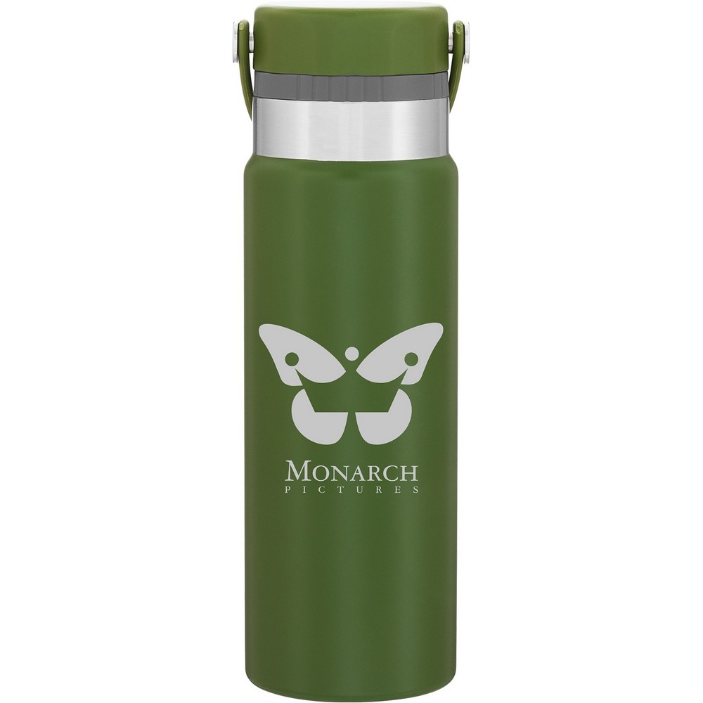 25oz h2go Realm - powder (Matte Moss)