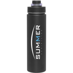 24 oz H2go Conquer - Powder (Matte Black)