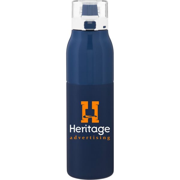25oz h2go Vigor - powder (Matte Navy)