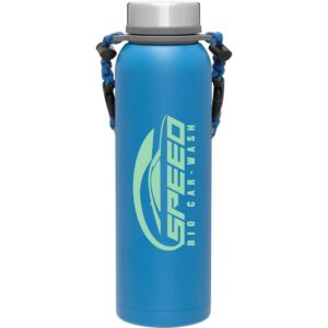 32 oz H2go Pine - Powder (Matte Steel Blue)