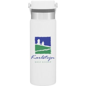 25oz h2go Realm - powder (Matte White)