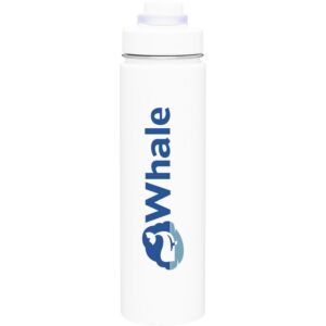 24 oz H2go Conquer - Powder (Matte White)