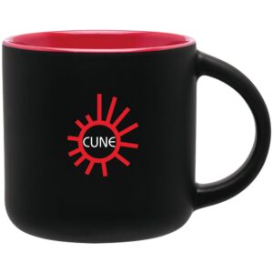 14 oz Minolo (Matte Black & Red)