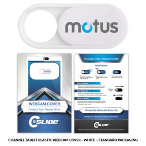 Webcam Cover Channel Tablet Plastic with Standard Packaging