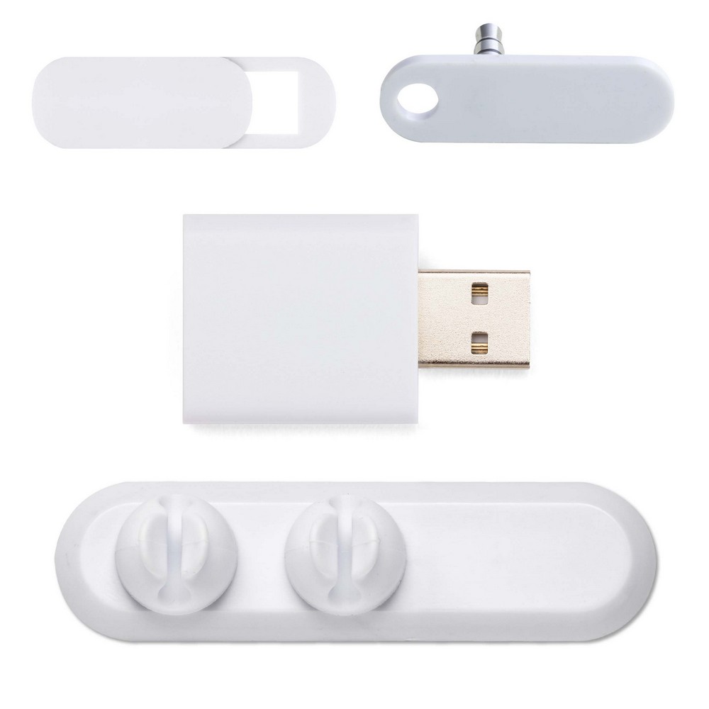 Work From Home 4 Pack with 2 Clip Cable Quack - Standard Packaging