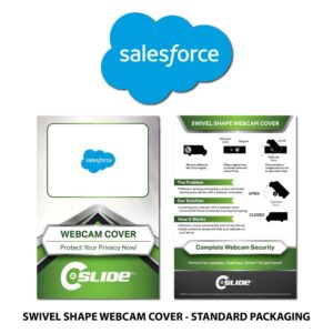 Custom Shaped Webcam Cover with Standard Packaging