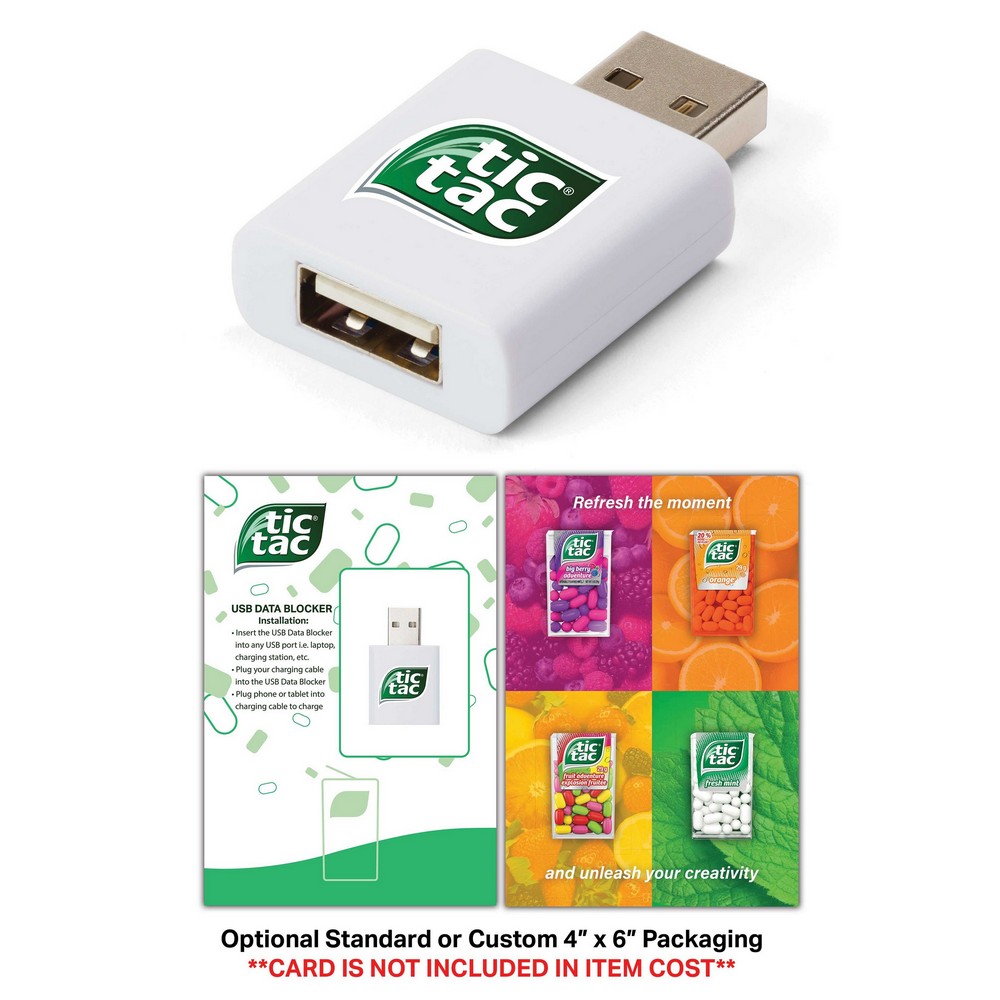 Custom 4" x 6" Packaging - White