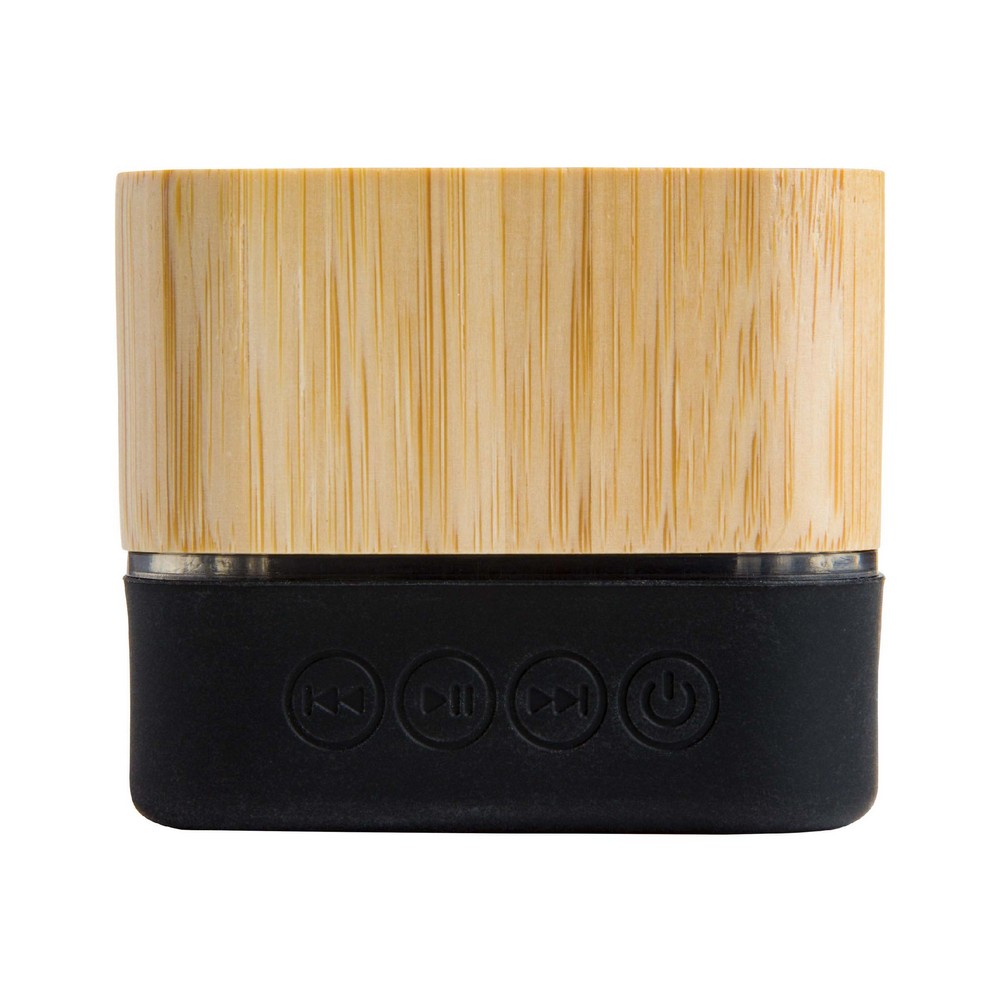 Waterproof Bamboo Bluetooth Speaker with Standard Packaging