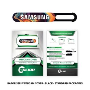 Webcam Cover Razor Strip with Standard Packaging