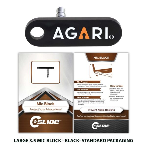 Microphone Blocker with Hole with Standard Packaging