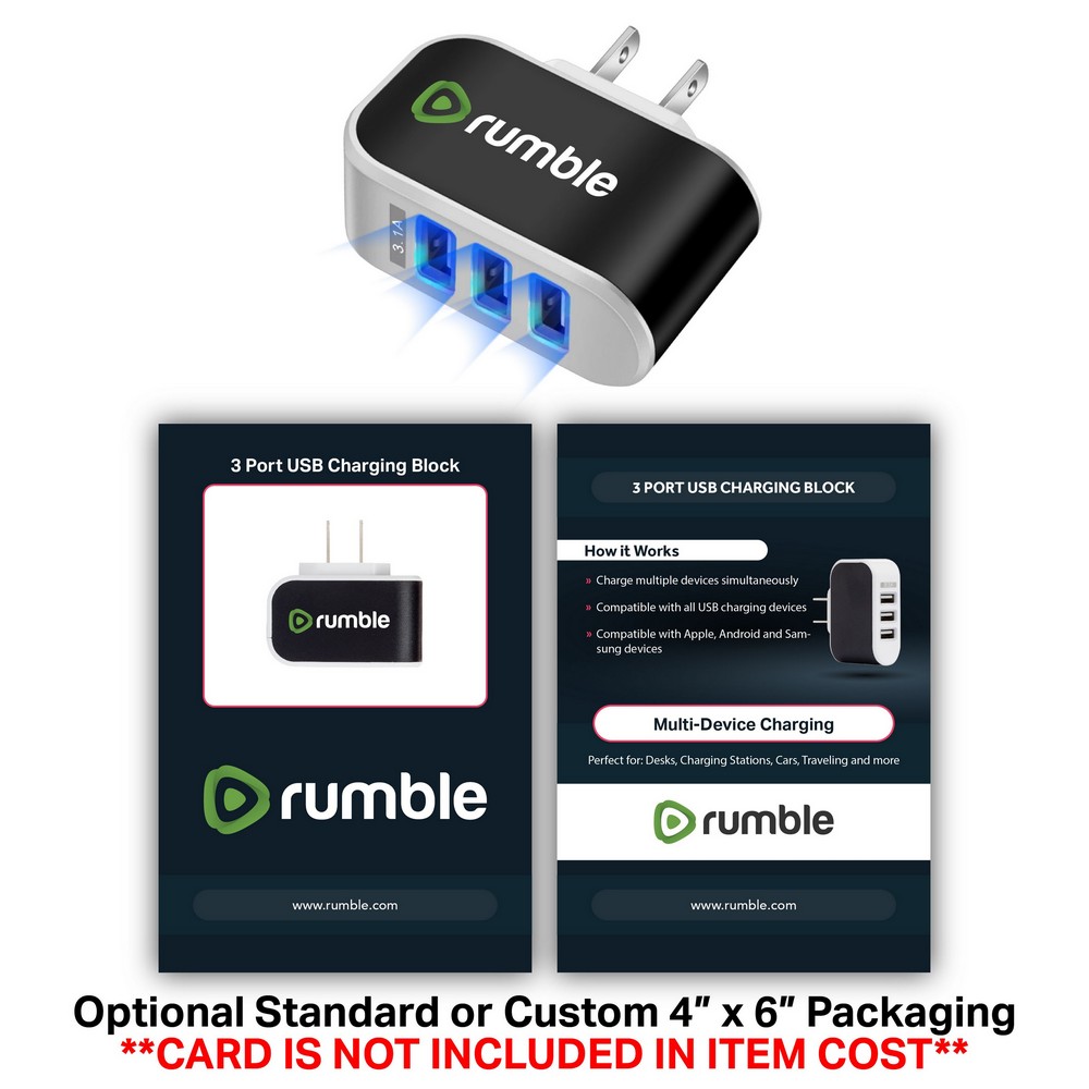 Custom 4" x 6" Packaging - Black