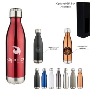 17 oz Apollo Double Wall Stainless Vacuum Bottle